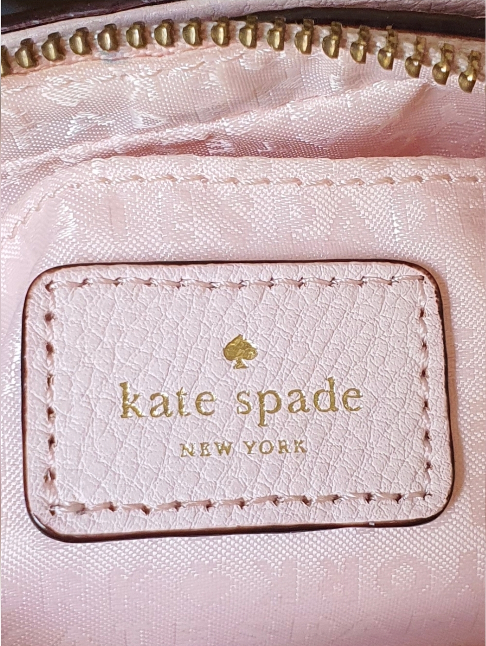 Kate Spade Grey St Mini Dominique Satchel Magnolia Pink Pebble Leather Crossbody - Picture 4 of 13